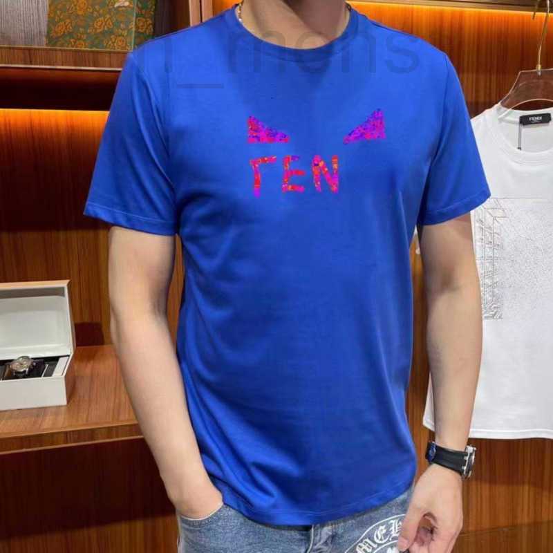 

Men's T-Shirts designer 23ss short sleeved T shirt men women cotton pulloprinted pattern tdesigner t round neck oversize T-shirt 5xl FYZR, Black