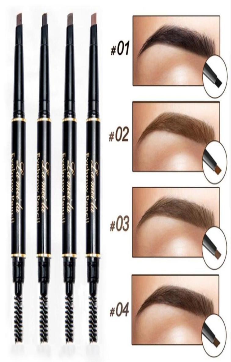 

New Eye Brow Tint Cosmetics Natural Long Lasting Paint Tattoo Eyebrow Waterproof Black Brown Eyebrow Pencil Makeup8910494, Army green