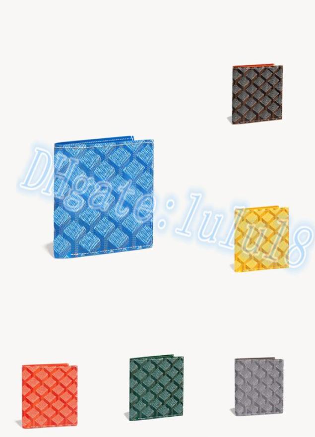 

The New Goya wallet coin purse card holder with box Luxury fashion classic Genuine Leather business passport holders mens designer3293515, Brown