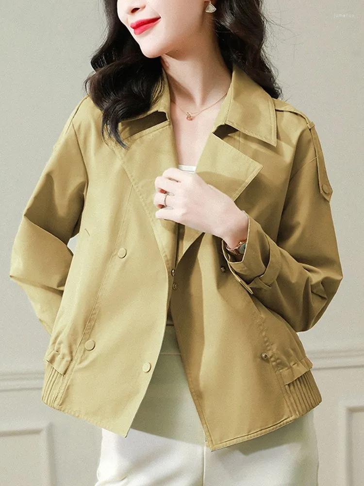 

Women' Jackets Short Windbreaker Jacket Women' Small Spring Outfit 2023 French Coat Top, Off white