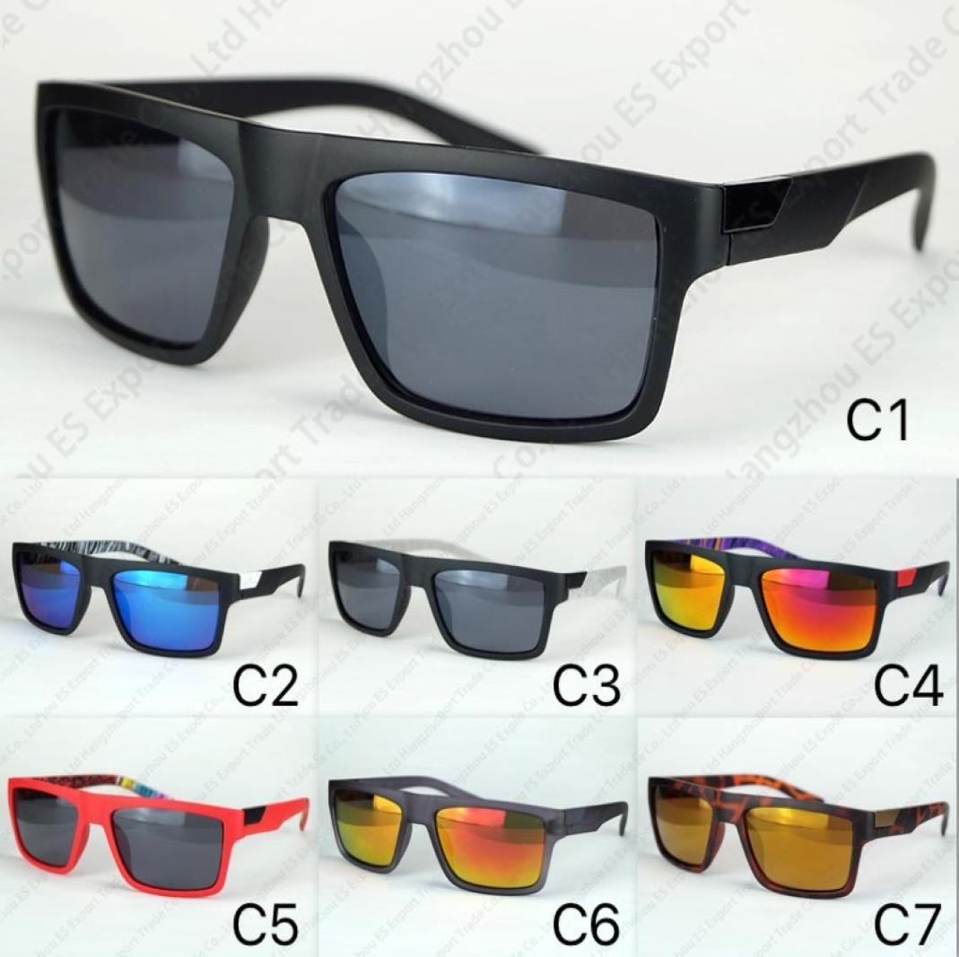 

7 Colors Sports Sunglasses The Danx Driving Goggles Reflective Lenses Inside Temples Printing Whole Sun Glasses Fox1350473
