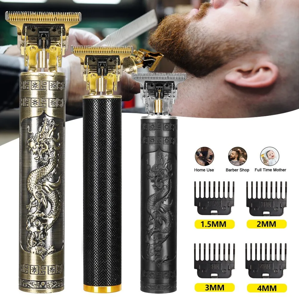 

USB Hair Clipper For Men Hair Cutting Machine Rechargeable Man Shaver Trimmer Barber Technical Beard Trimmer