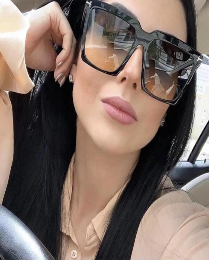 

new star0764 euroam oversized gradientblue sunglasses for women uv400 5816140 fashion imported plank square fullrim goggles fullse8137061