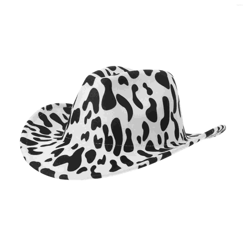 

Ball Caps Cows Pattern Cowboy Hat Fashion Traveling Women's Summer Hats Curly Brim Cap Double-side Male Headgear Sun, Stripe