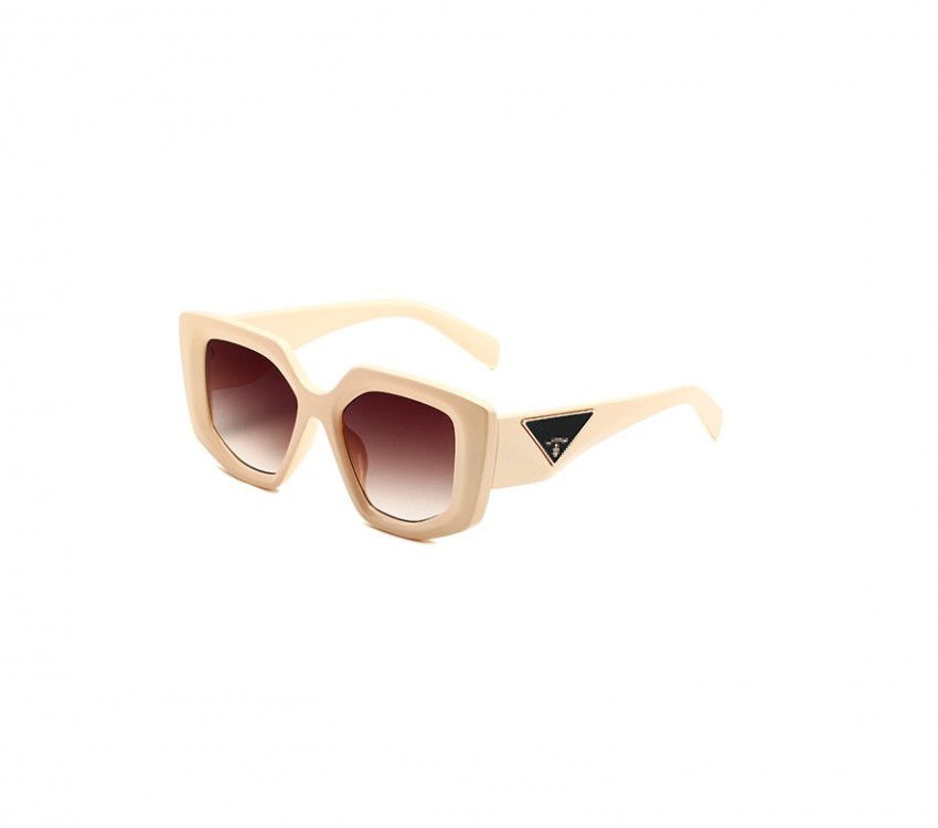 

New fashion sunglasses irregular sunglasses women's square box sunscreen UV men's glasses