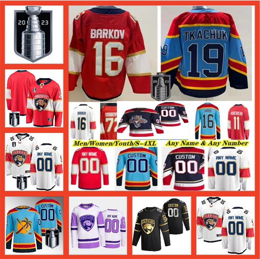 

Matthew Tkachuk Florida Hockey Jerseys Aleksander Barkov Carter Verhaeghe MNHLu Brandon Montour Gustav Forsling Hornqvist Josh Mahura Sam Bennett Anton Lundell, Color