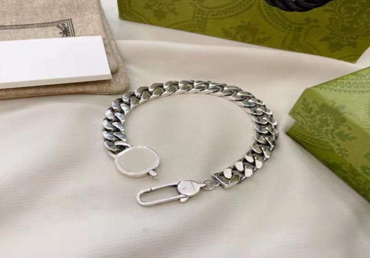 

Top Luxury Designer Bracelet Cuffs Valentine Day Gift Unisex Silver Bracelets Fashion New Fashion Jewelry Supply6568956