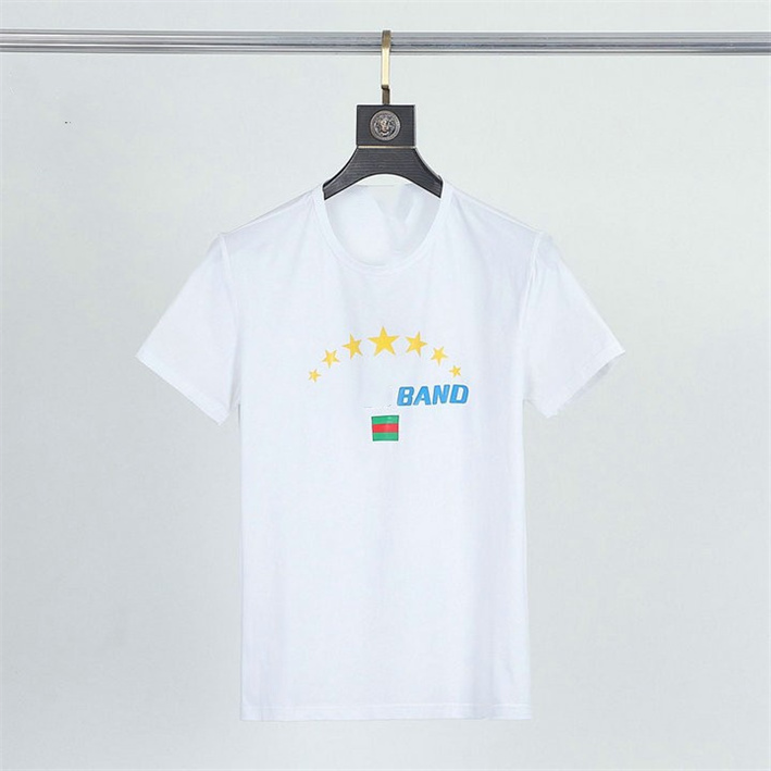 

Men's T-Shirts designer band t shirts fashion black white short sleeve luxury letter pattern t shirt size M-XXXL B33, 13
