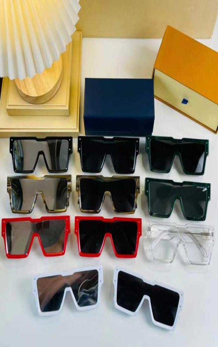 

Aristocratic Style Millionaire Sunglasses Z1547E Classic Luxury Brand Top Quality Mens Womens Oversized Square Frame Temple Metal 3836987