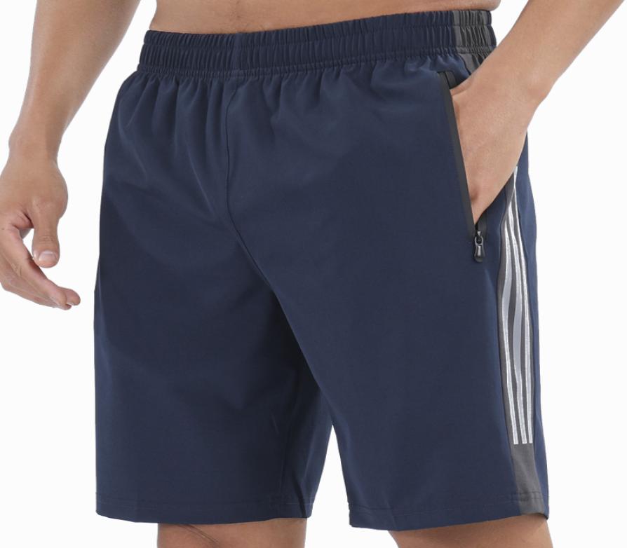 

Mens Running Shorts Quick dry Gym Wear Fitness Workout Shorts Men Sport Short Pants Tennis Basketball Soccer Training Shorts Y20091065377, White