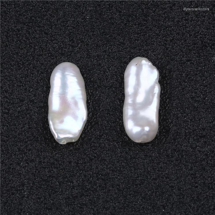 

Beads 10 21mm Biwa White Long Stick Loose Pearl In Pairs