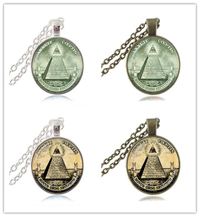 

Annuit Coeptis Pendant Egypt Pyramid Necklace Eye of Providence Masonic Illuminati Masonic Sign Jewelry Sacred Geometry Necklace8715310