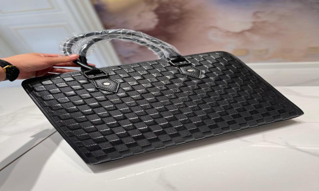 

HH Men briefcase Crossbody bag Postman bagss man leather Luxurys Designer handbag tote Messenger shoulder bags luxurious wallet Sa6369274, Clear