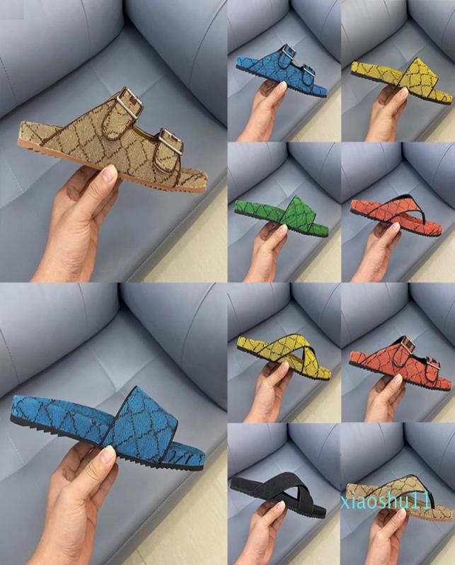 

2022 G Sandals For Men Women Size 3546 Slippers Thick Bottoms Flats Slides Fashion Designer Slide Sand Green Blue Cotton Foam Loa5597898, Clear