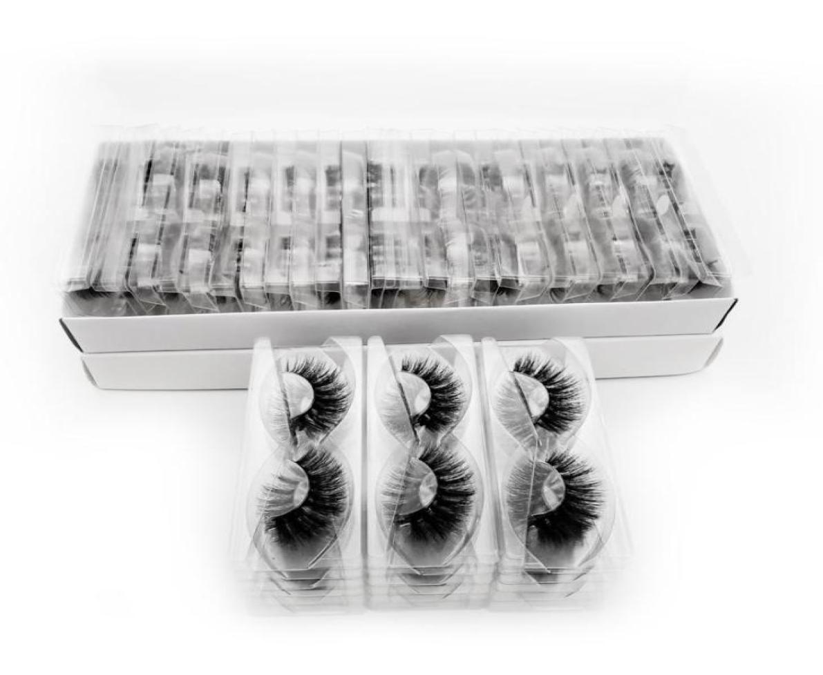

30 Pairs Eyelashes Whole Hand Made Mink Eyelashes 3d Mink Hair Lashes Natural Lashes Makeup 3d Volume False Eyelashes9599483
