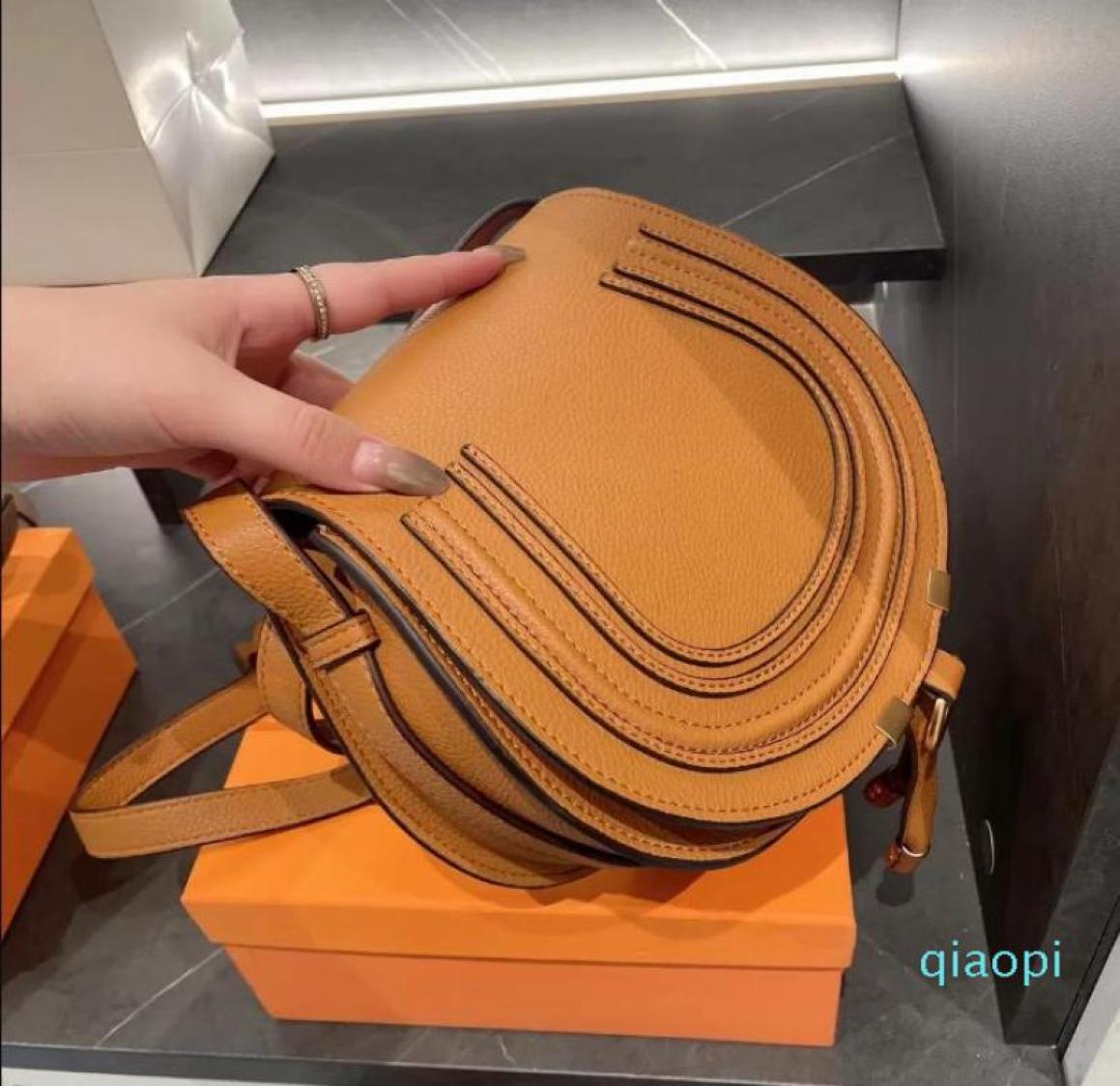 

Designer luxury Brand Messenger bags whole Designers Women High Quality Genuine Cowskin Leather Cloe Mini Marcie Shoulder1587933, Dark grey