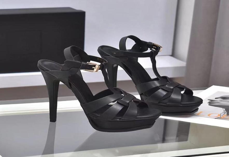 

Women Sandal High Heels platform Sandals leather sky high heel for womens summer luxury designers wedding dress shoes Evening shoe9259716, Teal