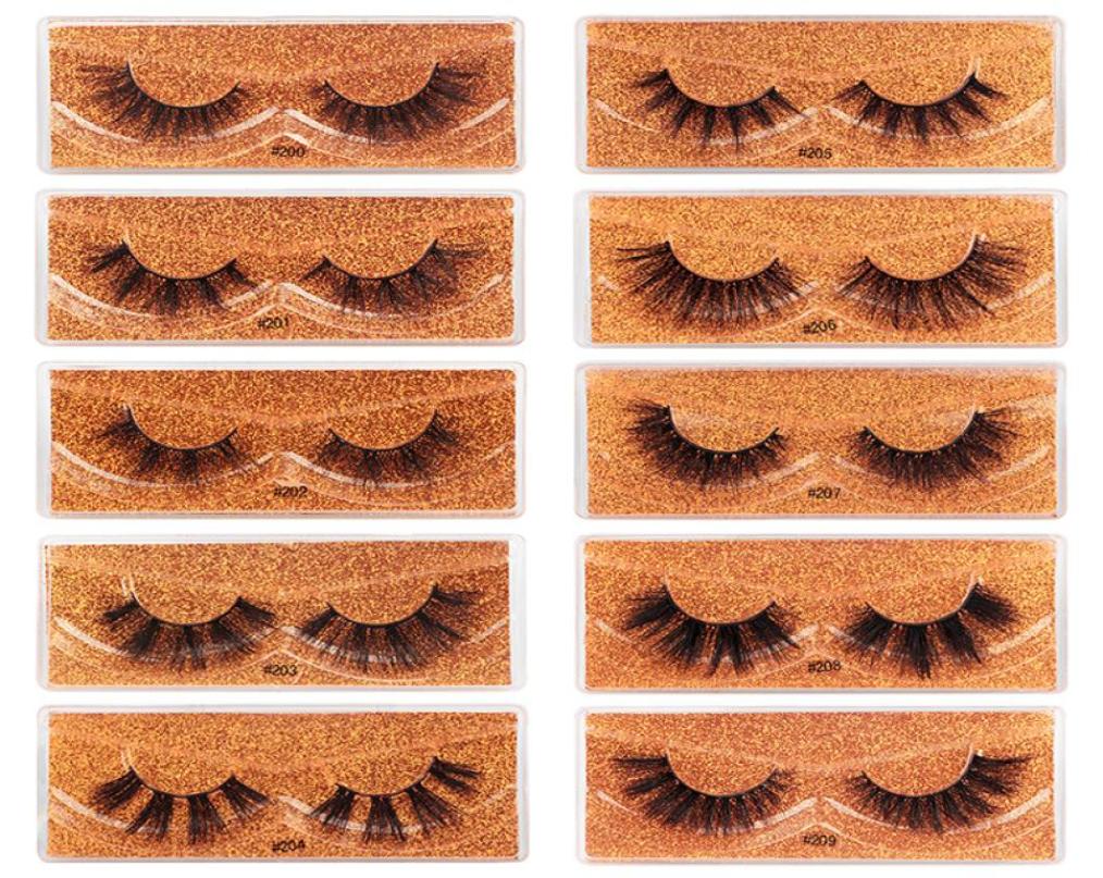 

Whole 3D Faux Mink Eyelashes Wispy Eyelash Extension Make Up Tools Natural Long Lashes Soft Lash For Beauty2185570