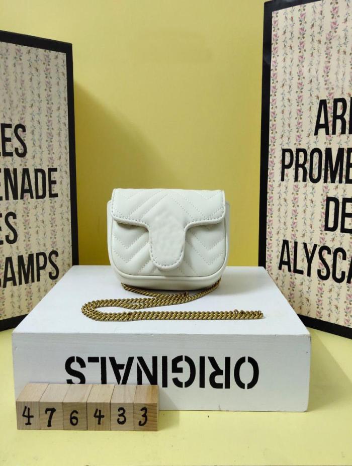 

High Quality 2021 Marmont Velvet Bags Handbags Women Shoulder Bag Sylvie Handbags Purses Chain Fashion Brand Crossbody Bags3175776, Ivory