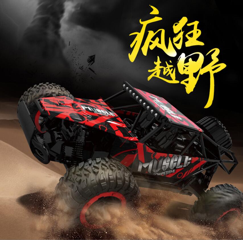 

Electric/Rc Car Wltoys 18429 Offroad Toy Cars 1/18 4Wd 2.4G Rc High Speed 40Km/H 370 Carbon Brush Strong Magnetic Motor Climbing Per Dhusf