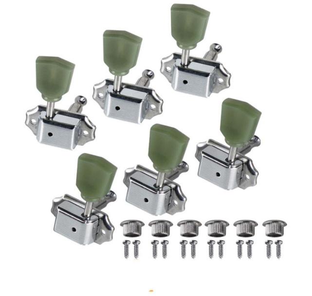 

3R3L Vintage Style Acoustic Guitar Tuning Pegs Machine Heads for Gibson Les Paul LP Guitar Replacement6421768