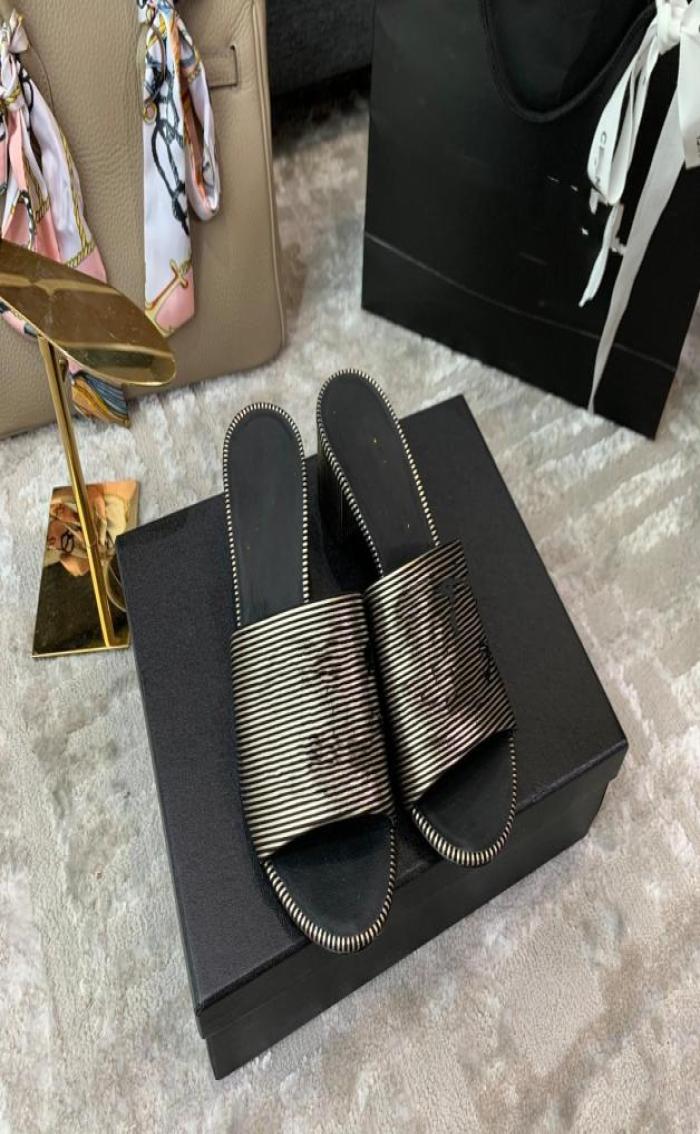 

Women sandals pearl crystal outer wear women039s summer fashion shoe style thick heel trend slippers size 35419119499, Yellow