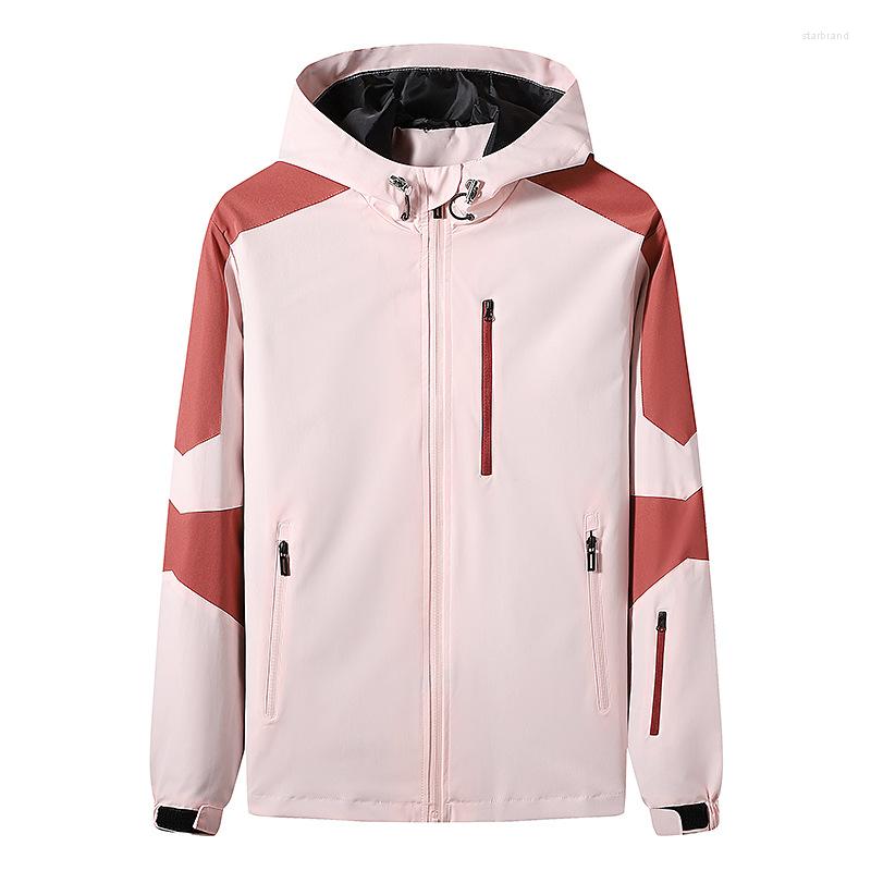 

Women's Jackets Autumn And Winter Youth Outdoor Plush Thickened Sportswear Men's Women's Casual Coat, Pink