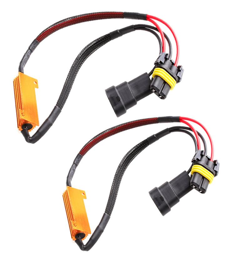 

50W 6RJ H7 H11 H1 9005 9006 Headlight Load Resistor LED Canbus Car Fog Lamps Decoder Error Warning Resistance1175800