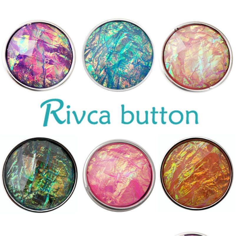 

Charm Bracelets Wholesale D02131 Nashion Snap Button Bracelet Bangles Resin For Women Rivca Drop Delivery Jewelry Dhe0W