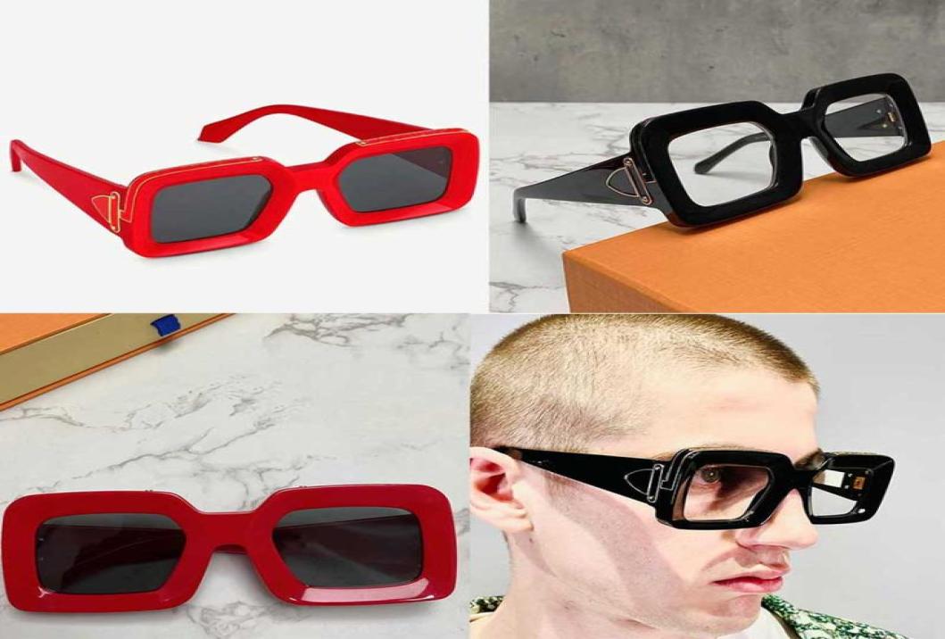 

Men Sunglasses Z1592W House Style Mens Thick Square black Frame Z1591W Top Golden Line Carved Pattern AntiUV Lenses Casual Allma8184248