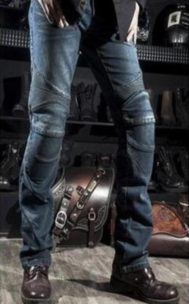 

jeans jeans motorcycle riding on the road Fall fourpiece protection distribution8034028, Black