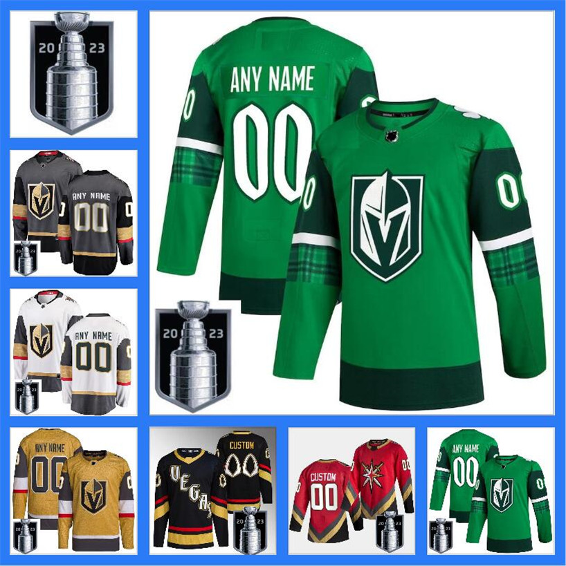 

2023 Stanley Cup Jerseys Custom Vegas Golden Knights Hockey NHLfs Jack Eichel Mark Stone William Karlsson Alex Pietrangelo Jonathan Marchessault Shea Theodore, Color