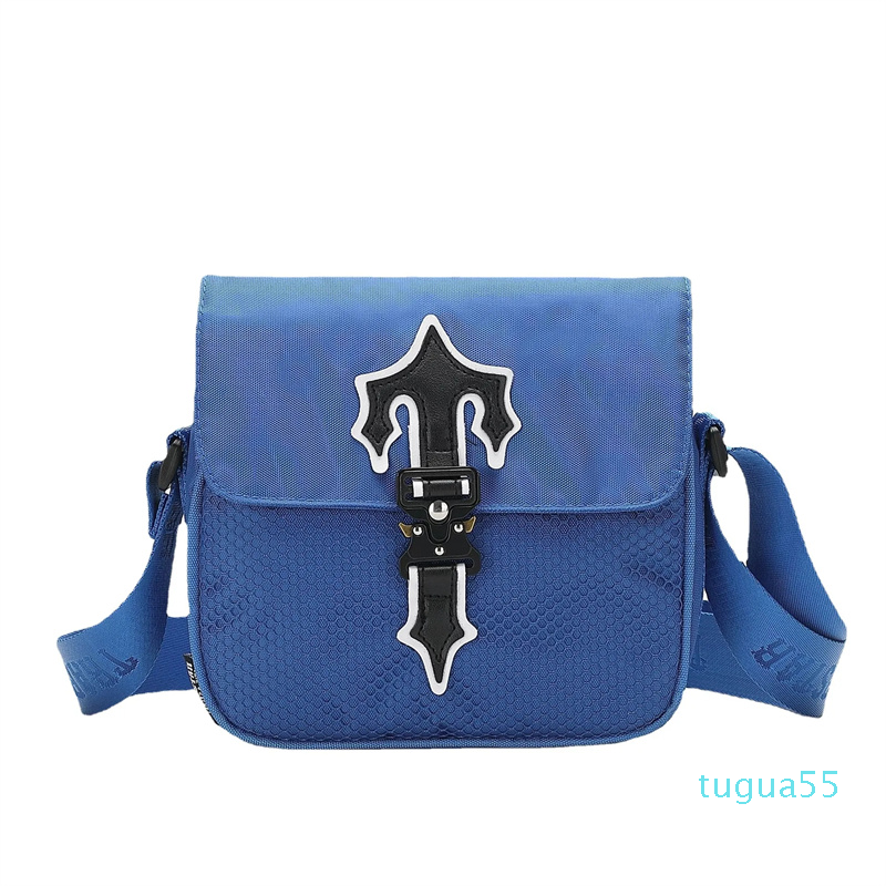 

Designer Men's Womens Messenger Shoulder Bag Trapstars Designer Crossbody Bag Handbag Rapper Cutch Waterproof Oxford Male Bags