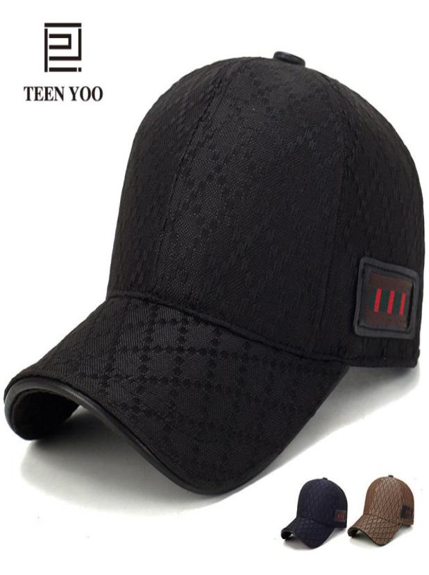 

Branded Baseball Cap 2018 New Fashion Lattice Cotton Snapback Caps For Men And Women Casual Sport Sunhat Dad Hats Hip Hop Mujer D19839517, Black