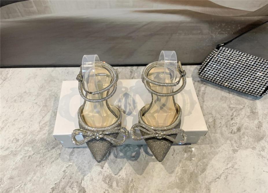 

Dress Shoes Rhinestones Women Pumps Crystal Bowknot Satin Summer Lady Shoes Genuine Leather High Heels Party Prom Shoe5201737, Pink