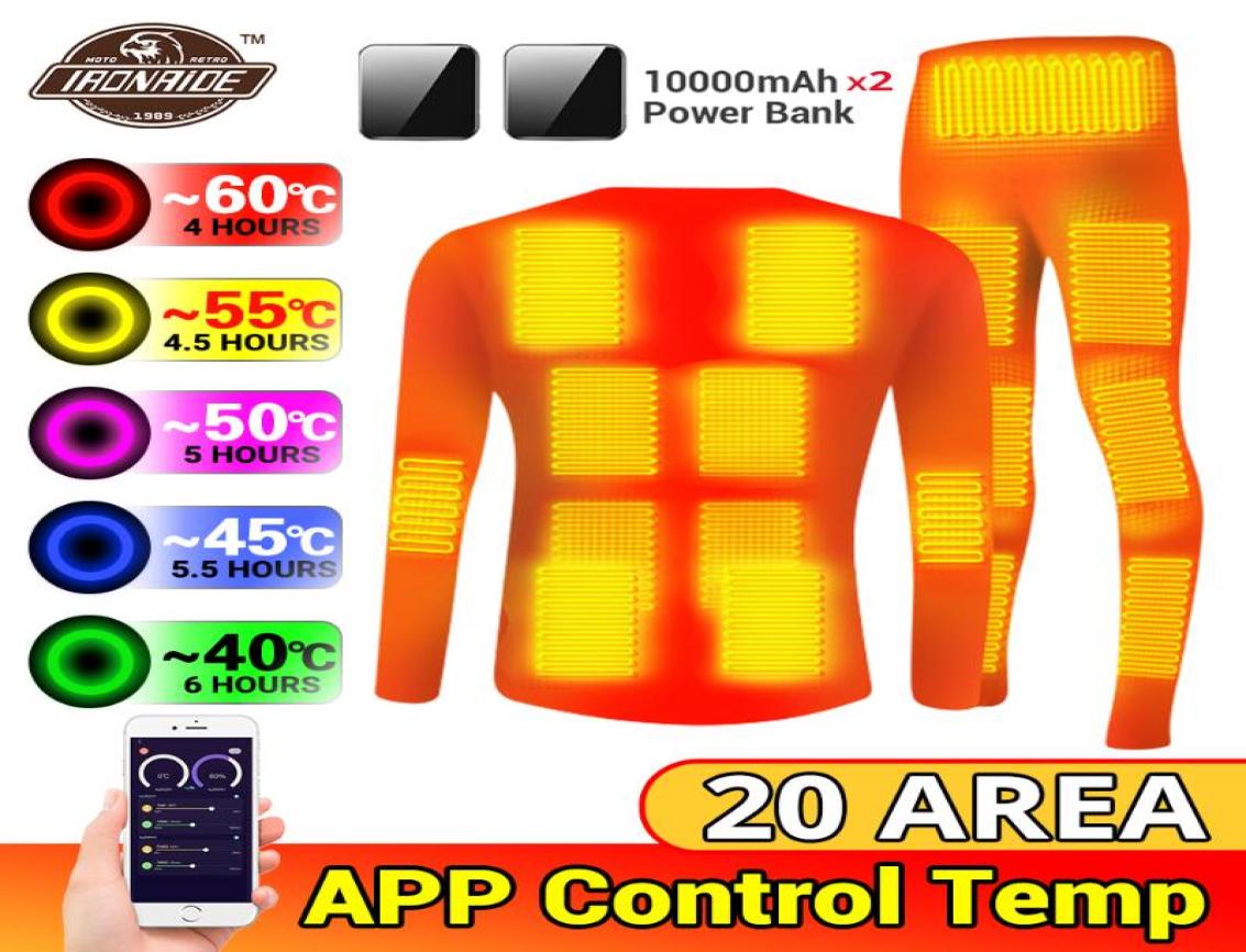 

Motorcycle Apparel Phone APP Control Temperature Heated Jacket Men Women Heating Suit USB Thermal Underwear Warm Clothing6607938