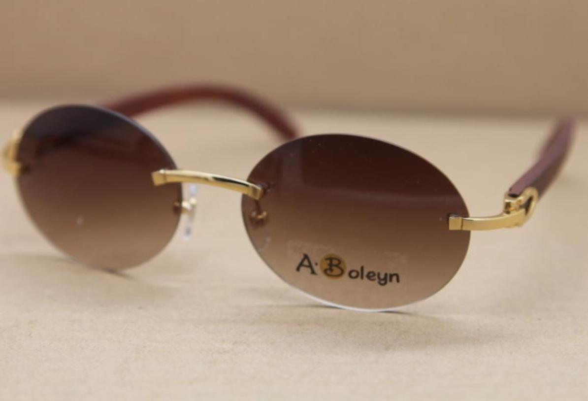 

Decor Wood frame T8307003 sunglasses men Silver glasses frames outdoors driving high quality lenses Designer Mens Women Luxury Sun9920248