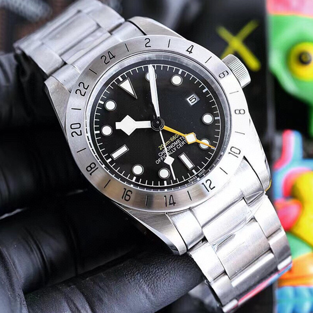 

Tudors Black Bay Pro AAA 3A Quality Top Watches Gmt 41mm M79470-0001 Men With Gift Box Sapphire Crystal Automatic Mechanical A08
