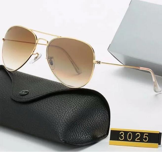 

Luxurys bans Designer Men women Sunglasses Adumbral UV400 Eyewear Classic Brand eyeglasses male Sun Glasses rays Metal Frame raybans With Box case