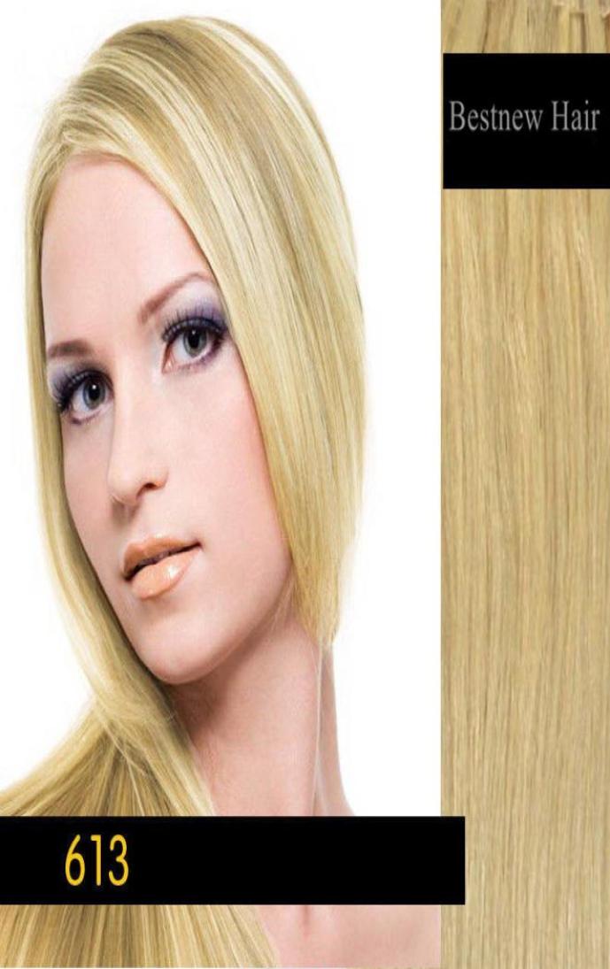 

100g 18quot 20quot 22quot 613 Bleach Blond INDIAN REMY Human Micro Ring loop Hair Extension 1gs 5A Grade Indian Hair Exten1419075