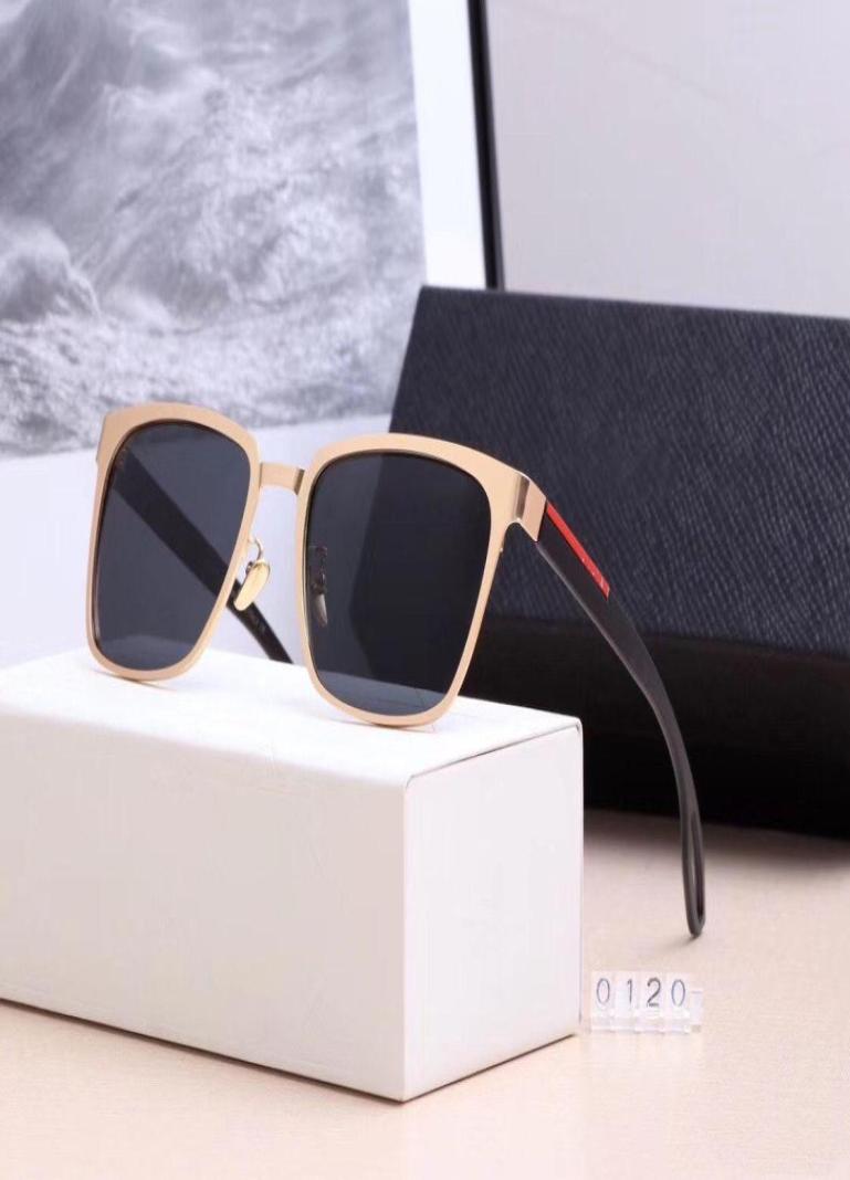 

Designer 0120 Luxury Sunglasses Man Woman Brand Adumbral Polorized Goggle Sun Glasses Model 8618 UV400 5 Color High Quality with B3547729