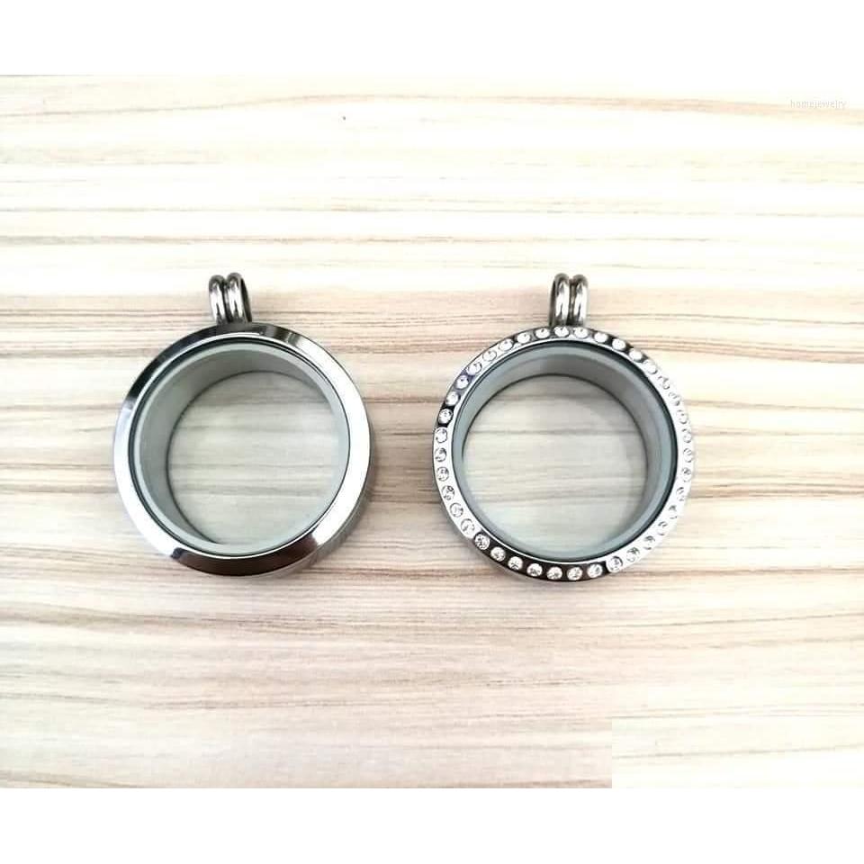 

Chain Link Bracelets 30Mm Diameter Sier Color Stainless Steel Round Locket For Woman Jewelry 4Pcs/Lot Sl015 Drop Delivery Dh21C