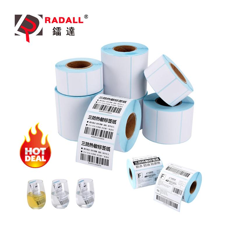 

Printers High quality 30~100mm Thermal Printing label Paper Photo Paper for Barcode Sticker/Label/Adhesive for Thermal label printer
