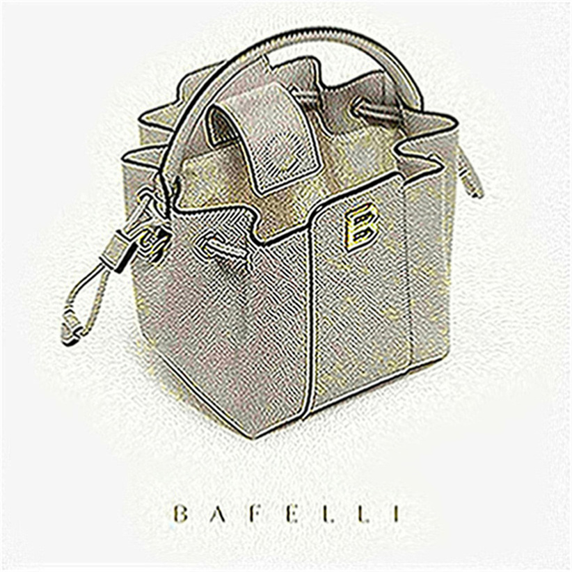 

B24 15-119 fashion Women Shoulder Bags Hand Printed tote bag Small new, Burgundy