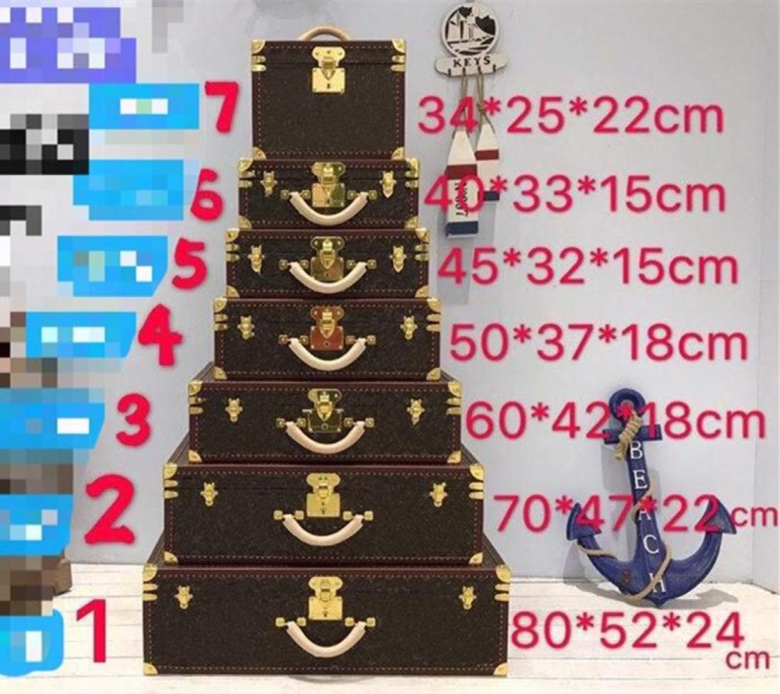 

Classic Women Lady Cosmetic Bag Luggage Jewelry Box Travel Makeup Designer Wooden Two Layers Bags Clutch Genuine Leather Travel Ki4179339, Dark grey