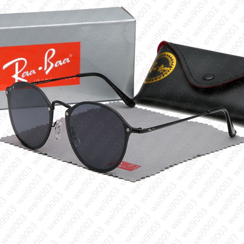 

Men Rey Ban Classic Brand Retro women Ray RB3574 Sunglasses Luxury Designer Eyewear Bands Band Metal Frame Designers Sun Glasses Woman