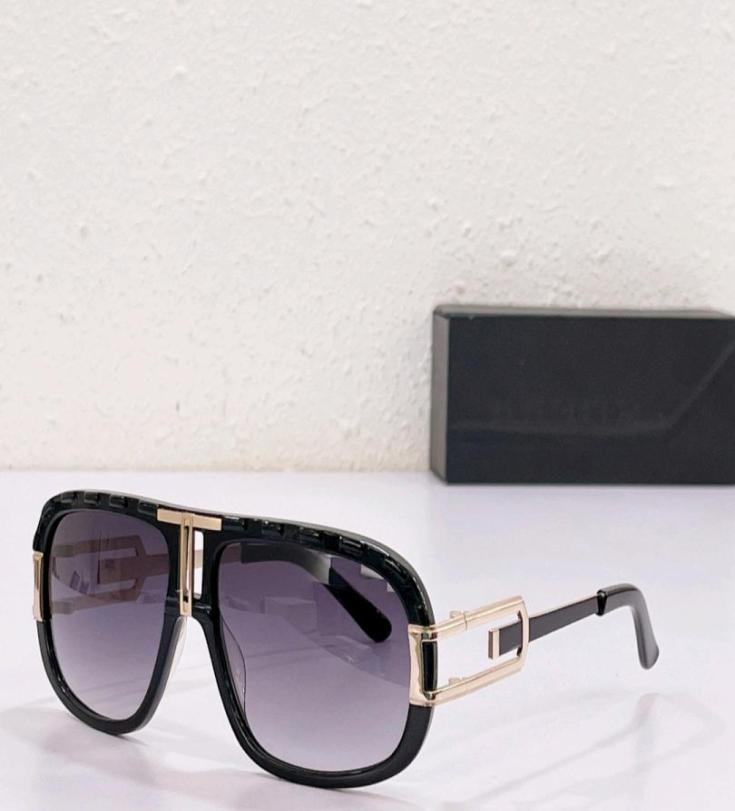 

Shield Pilot Sunglasses for Men 8014 Gold Black Grey Shaded Mens Womens Glasses Sonnenbrille Wrap Occhiali da sole UV Eyewear with7921643