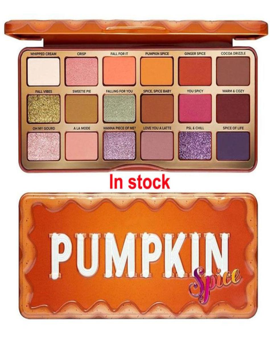 

Pumpkin Eyeshadow Palette Makeup 18 color Classic colors Eye shadow Pumpkin Spice Eyeshadow Shimmer Matte Palette High Quality3306006, Multi