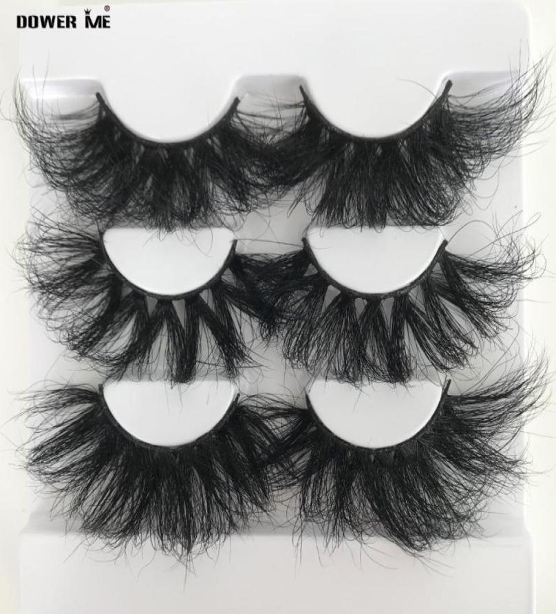 

30mm Fluffy 25 Mm Mink Eyelashes Lashes Dramatic Messy Long False Makeup Whole 25mm 3d Fake5530369