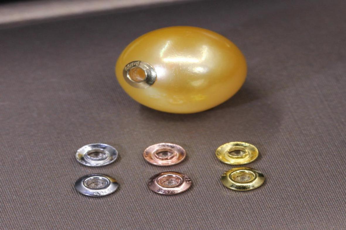 

S925 sterling silver 35 mm spacer chicken eye buckle road through patch edison pearls cap DIY gasket plug PS8A0099514653